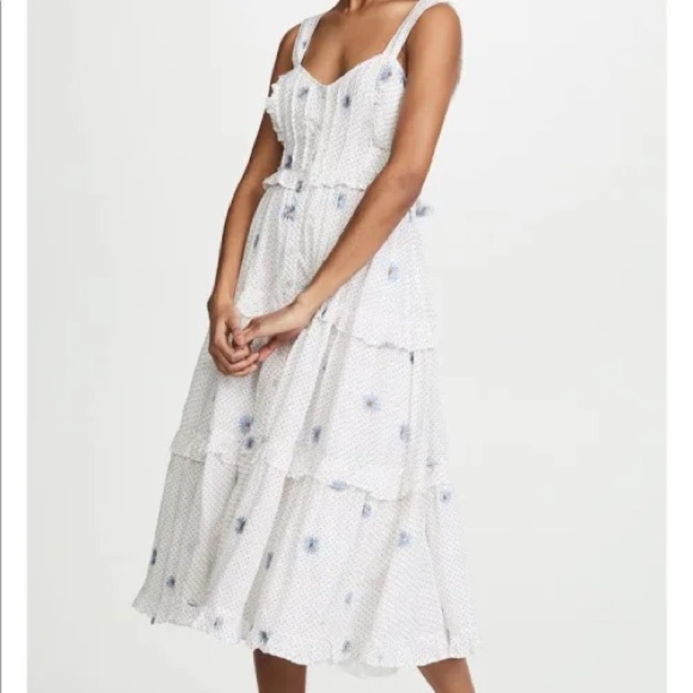 Free People Daisy Chain Midi Dress